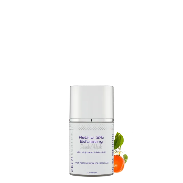 Skin Script Retinol 2% Exfoliating Scrub / Mask